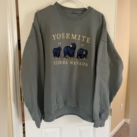 Vintage J Galt Oversized Yosemite Crewneck Pullover - Picture 1 of 8